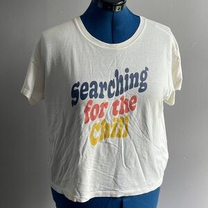 Old Navy Searching For The Chill Cropped Sleep Tee Sz Med